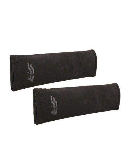 Kit 2 copricintura sicurezza sportivo Simoni Racing microfibra nera CC6