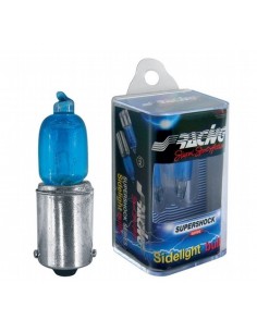 Kit 2 lampadine alogene Bax9s super shock luce superbianca