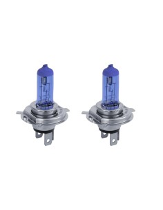 Kit 2 lampadine alogene H19 60 55W ghiaccio 4200K Blue Ice Simoni Racing 2