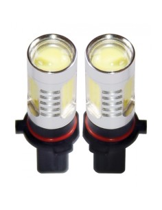 Kit 2 lampadine led P13W a 1 LED alta brillantezza ultrabianco