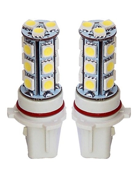 Kit 2 lampadine led P13W alta brillantezza ultrabianco