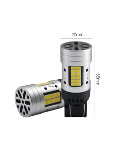 Kit 2 lampadine led T20 6500K CANBUS ventola integrata