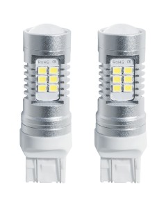 Kit 2 lampadine T20 led doppio filamento 21 5W led bianco