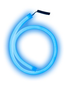 Kit 2 strisce flessibili a led in silicone 60cm blu Flexible Power Led Tube 2