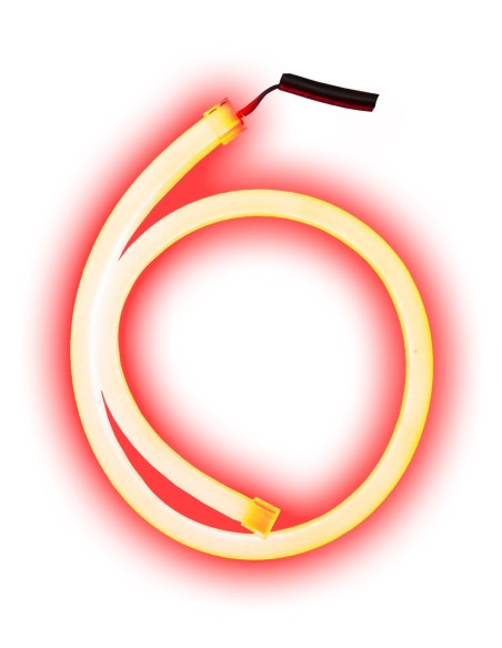 Kit 2 strisce flessibili a led in silicone 60cm rosso Flexible Power Led Tu