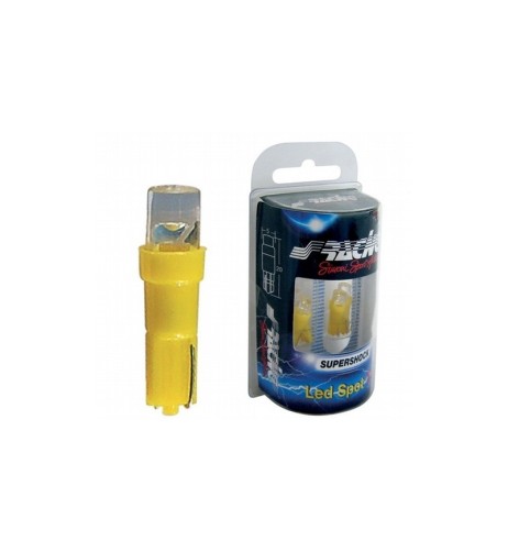 Kit 4 lampadine led T3 a 1 LED bianco Simoni Racing