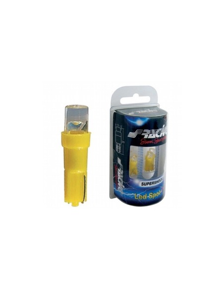 Kit 4 lampadine led T3 a 1 LED rosso Simoni Racing