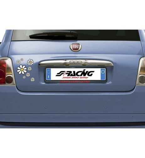 Kit 8 adesivi x auto design Margherite