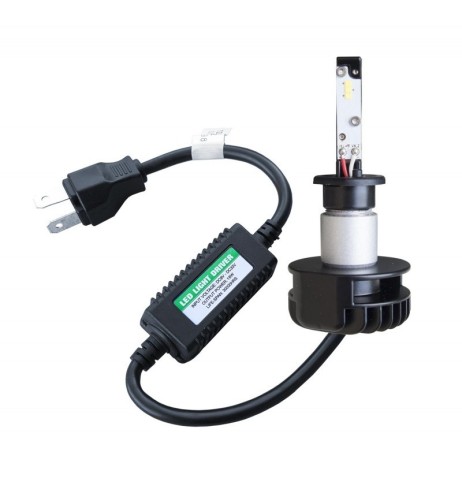 Kit di conversione a LED 2pz lampada H1 16W 6000K con cablaggi e centralina