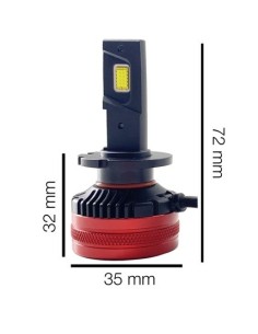 Kit di conversione a LED Force Led con chip custom D1 D2 35W 2