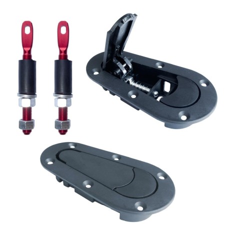 Kit di sgancio rapido cofano ad alta resistenza