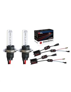 Kit Xenon auto Slim Canbus HID fascio singolo H7 6000K 35W base metallica