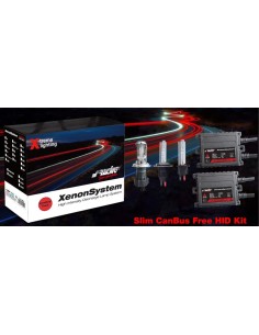 Kit Xenon auto Slim Canbus HID fascio singolo H7C 6000K 35W