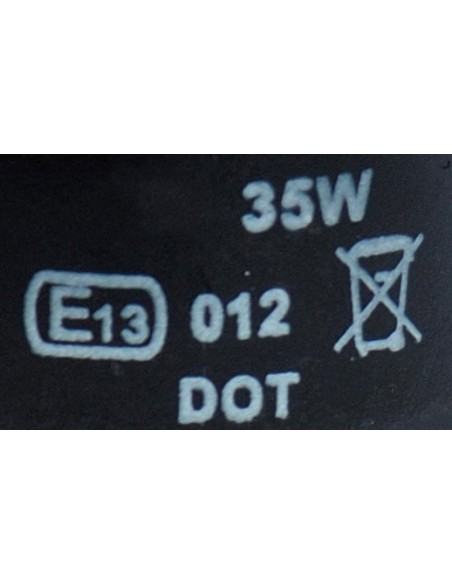 Lampadina ricambio auto omologata E13 per fari HID xenon D2R 5000K