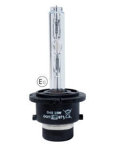 Lampadina ricambio auto omologata E13 per fari HID xenon D4S 4300K