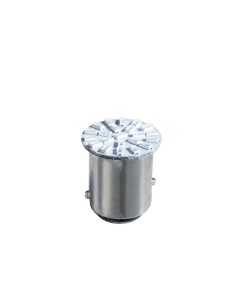 Lampadina singola Bay15d a 22 led led rossi Simoni Racing