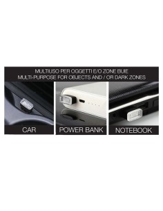 Luce Led USB multiuso di cortesia BLU 2