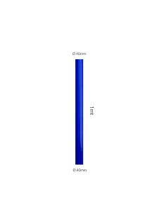 Manicotto Manitor in silicone rinforzato blu prolunga 1mt 40mm