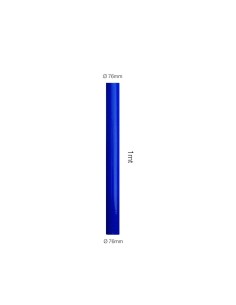 Manicotto Manitor in silicone rinforzato blu prolunga 1mt 76mm