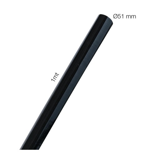 Manicotto Manitor in silicone rinforzato nero prolunga 1mt 51mm