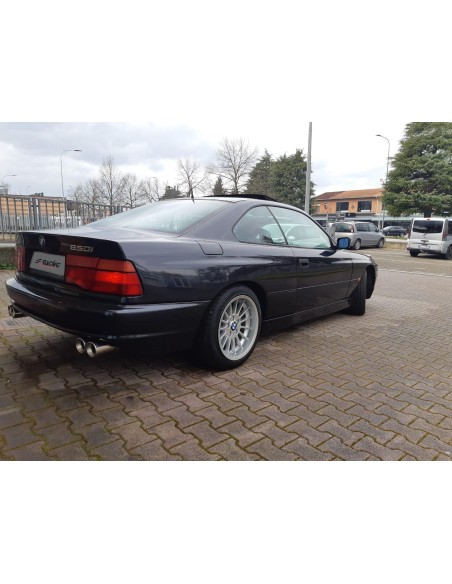 Marmitta universale inox uscita rotonda doppia 60mm ESR109