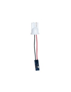 Pannello COB LED con adattatori T10 e C5W luce bianca 52x22mm 2