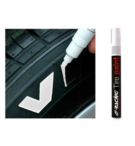Pennarello bianco per pneumatici Simoni Racing Tire Paint