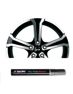 Pennarello correttore graffi per cerchi in lega colore ANTRACITE