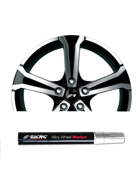 Pennarello correttore graffi per cerchi in lega colore SILVER