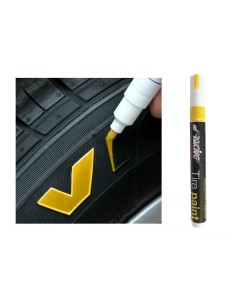 Pennarello giallo per pneumatici Simoni Racing Tire Paint