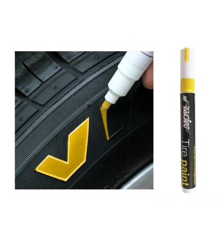 Pennarello giallo per pneumatici Simoni Racing Tire Paint
