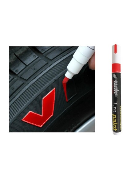 Pennarello rosso per pneumatici Simoni Racing Tire Paint
