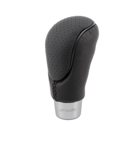 Pomello cambio universale Simoni Racing Brio pelle nera