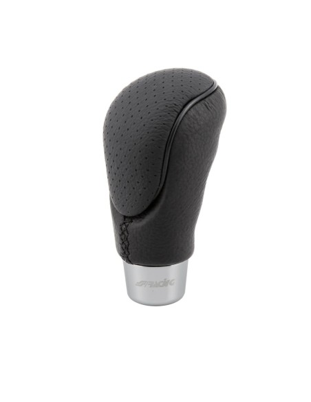 Pomello cambio universale Simoni Racing Brio pelle nera