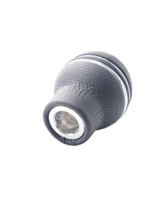 Pomello cambio universale Simoni Racing Indigo pelle nera innesto a siringa 2