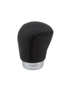 Pomello cambio universale Simoni Racing Insitor pelle nera innesto a siring