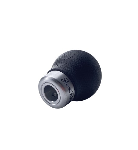 Pomello cambio universale Simoni Racing Rev eco pelle e alluminio