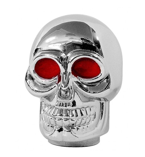 Pomello cambio universale Simoni Racing Skeletor teschio cromato con occhi 