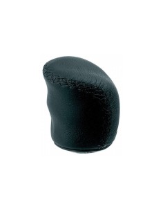 Pomello cambio universale Simoni Racing Special pelle nera innesto a siring
