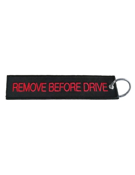 Portachiavi in tessuto Simoni Racing Remove before drive