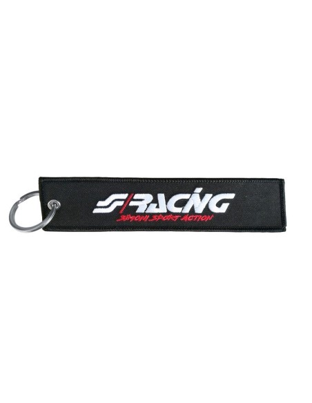 Portachiavi in tessuto Simoni Racing Remove before drive