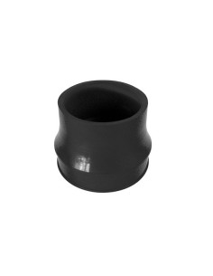 Raccordo svasato in gomma per filtri aria entrata 76mm uscita 89mm