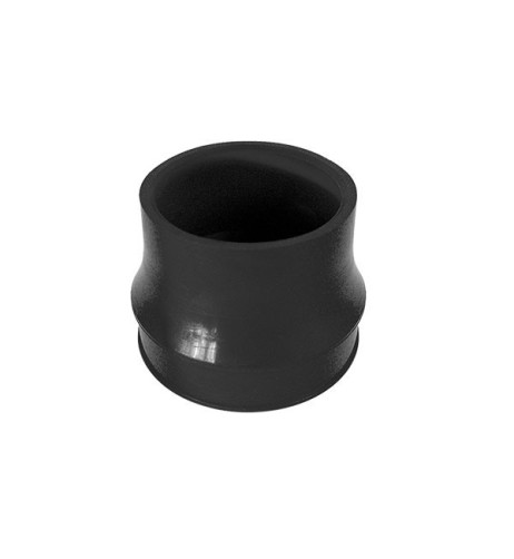Raccordo svasato in gomma per filtri aria entrata 76mm uscita 89mm