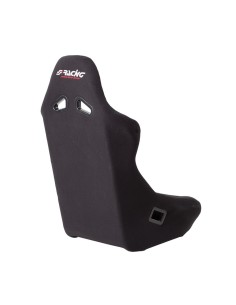 Sedile sportivo non reclinabile Simoni Racing Damon in tessuto nero 2