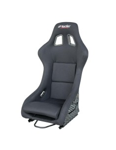 Sedile sportivo non reclinabile Simoni Racing Lewis tessuto nero