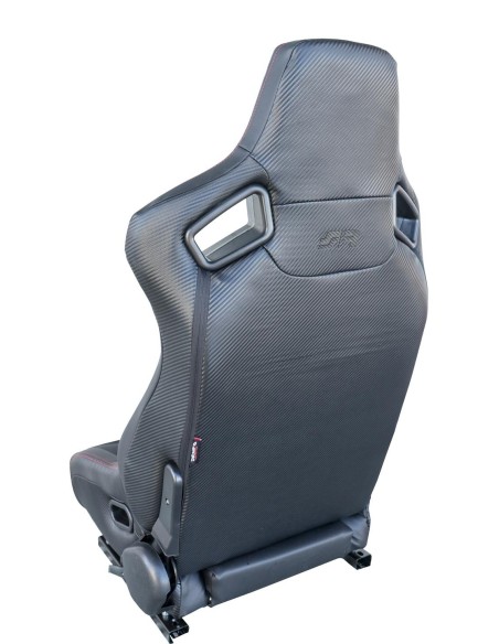 Sedile sportivo reclinabile Simoni Racing Emerson ecopelle