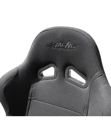 Sedile sportivo reclinabile Simoni Racing Max tessuto nero