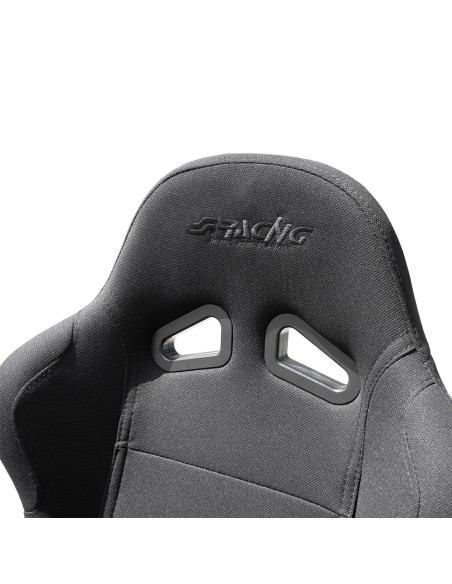 Sedile sportivo reclinabile Simoni Racing Max tessuto nero