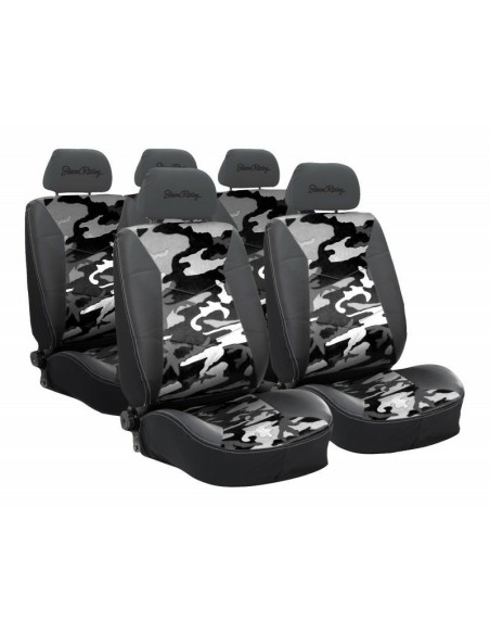 Set completo coprisedili universali Simoni Racing Type G tessuto mimetico b