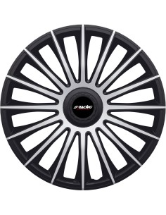 Set copricerchi universali Simoni Racing Austin Silver Black 14 